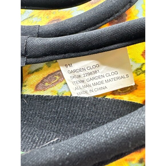 GroundWork Womens Slip-On Waterproof Garden Clogs With Black Soles Size 9M - Picture 7 of 10